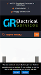 Mobile Screenshot of gr-electrical.com